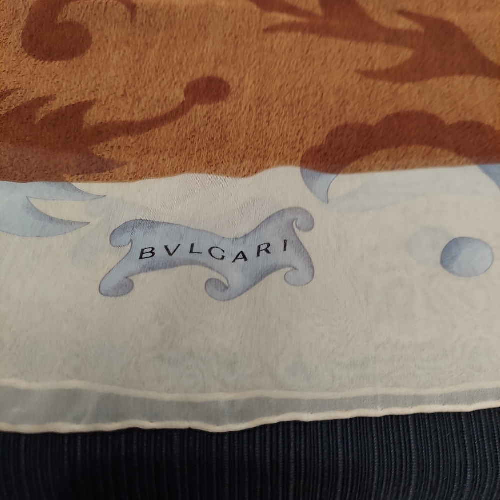 Bvlgari Silk Scarf - Picture 3 of 5